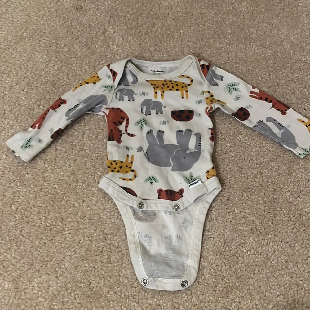 Five NB Animal style Onesies